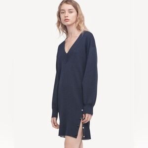 Rag & Bone Saralyn Sweater Dress Navy